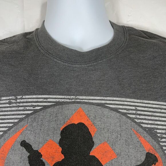 Disney Parks Men's Small Star Wars Han Solo 'I Know' Gray Graphic T Shirt - Picture 5 of 9